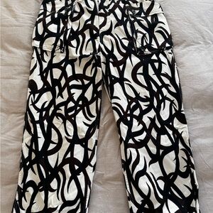 Brain Dead Monochrome Abstract Pants